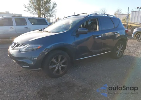 2013 Nissan Murano Le from USA, damaged, VIN JN8AZ1MW2DW321334
